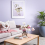 lilac living room, lilac decorating inspo, decorating with purple, purple paint, decorating, Resene 