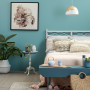 bedroom inspiration, blue bedroom, decorating with blue, cosy bedroom, Resene