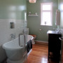 Bathroom Renovation, Green Bathroom, Pastel Bathroom, Freestanding Bath