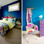 master bedroom, master bedroom inspiration, blue bedroom, blue walls, Resene