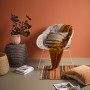 terracotta lounge orange walls