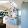 blue kitchen, kitchen inspiration, decorating with blue, kitchen Reno, Resene