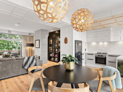 Kelly Gammie gives her Auckland home a light and bright lift
