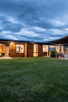 This striking Alexandra home makes a case for blue ceilings