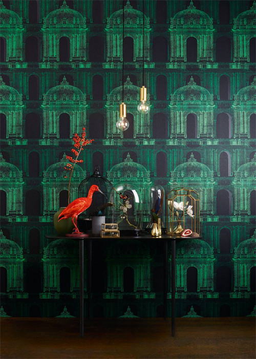 green wallpaper, decorating with green, green decor, wallpaper inspiration, Resene