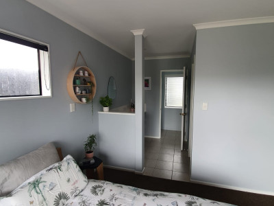 This Gulf Harbour home was brought up-to-date with a clean palette of Resene colours