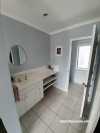 Bathroom Renovation, Ensuite Renovation, Blue Bathroom, Resene paint, Blue Grey