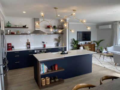 A Nelson new build with a cool, timeless palette A Nelson new build with a cool, timeless palette