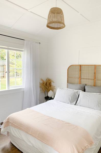 Selena and Mike give this Lake Taupo cottage a charming reno