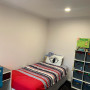 Monochrome House, Kids Bedroom, Black White, Toy Storage, Striped Duvet