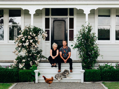 Off the wall: This 111-year-old villa gets a modern update with hand-painted wallpaper and zesty lime green Off the wall: This 111-year-old villa gets a modern update with hand-painted wallpaper and zesty lime green