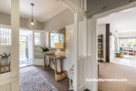 entryway inspiration, white entryway, entranceway, clean entranceway, foyer inspiration, Resene 