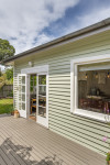 Laura and Jarred bring a colour boost to this beautiful Californian bungalow
