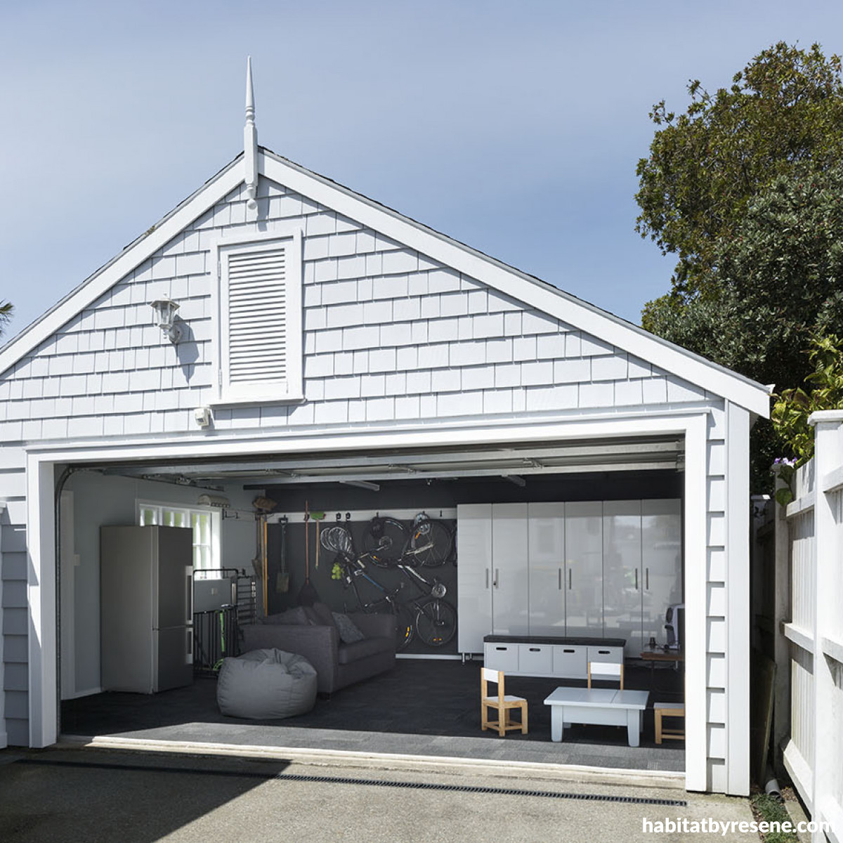 Transform your garage into a space you actually want to be in Habitat
