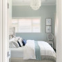 light blue bedroom Resene Perglacial Blue