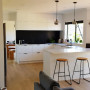 Black and White Kitchen, Kitchen Renovation, Resene Paint, Neutral Colours, Contemporary Kitchen