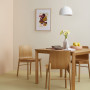 Pastel Interiors, Pastel Dining Room, Pastel Decor, Yellow Floor