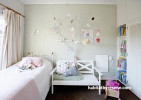 soft green kids bedroom