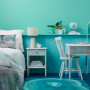 blue bedroom, blue bedroom inspiration, blue room, decorating with blue, interior decorating, Resene 