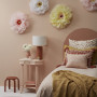 Pink Decor, Pink Interiors, Pastel Interiors, Pink Bedroom