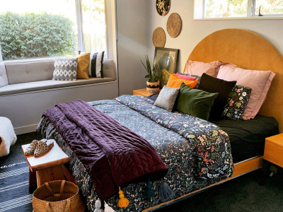 This eclectic Greytown home is a celebration of creative colour use