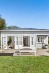 An old bungalow is brought back to life with hard work and shadowy blues
