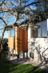 An earthquake-damaged home gets a modern makeover 