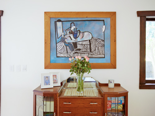 art work, mounted art, wall art, white walls, decorating with white, Resene