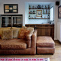 living room inspiration, brown leather sofa, sofa inspiration, warm living room, neutral living room, Resene 