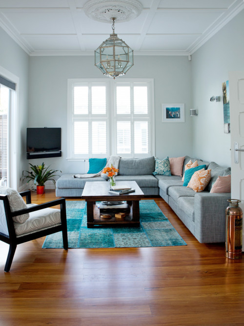grey living room, neutral living room, living room inspiration, family room, decorating with grey, Resene