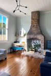 A Helensville villa gets a charming pastel-coloured renovation