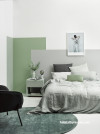 bedroom inspiration, green bedroom, green walls, decorating with green, Resene 