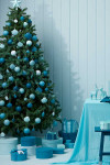 Create peaceful and relaxed festive flair with beach-themed Christmas decorations