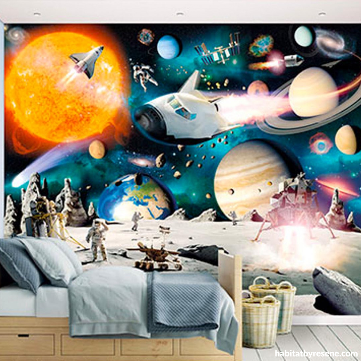 Transport your kid’s room into a fantastical realm with these wall