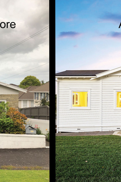 Shelley Ferguson tackles a tricky renovation to transform a tired bungalow into a stylish grey home with a modern Art Deco feel Shelley Ferguson tackles a tricky renovation to transform a tired bungalow into a stylish grey home with a modern Art Deco feel