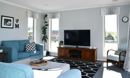 Teal Lounge, Grey and White, Modern Lounge, Grey Walls