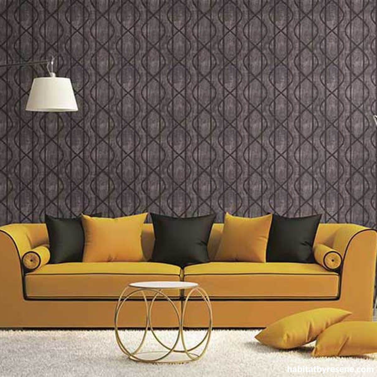 These lush purple wallpaper designs will convince you to update your